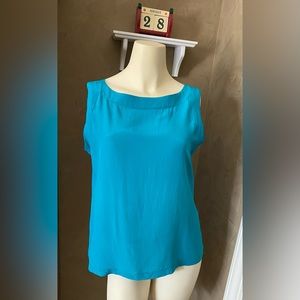 Studio Michelle Stuart 100% silk Vintage Blouse Womens  Sleeveless